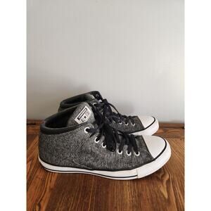 Converse Chuck Taylor All-Star Madison Mid Gray Sneakers Mens 10 Womens 12